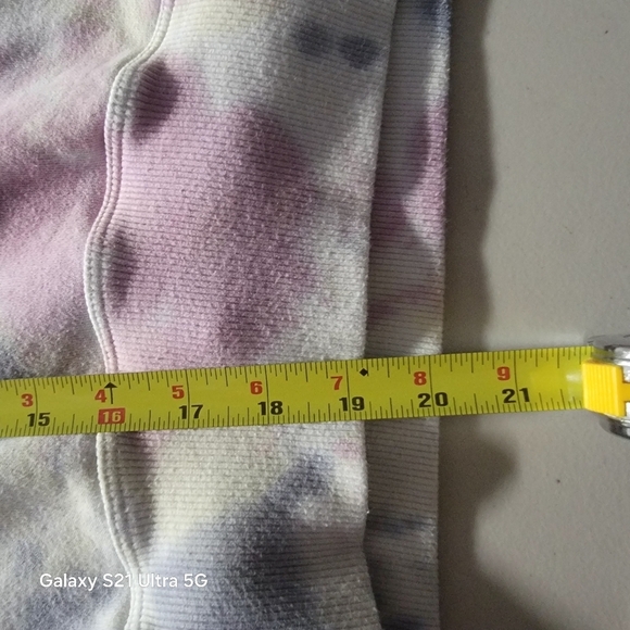 Spiritual Gangster Tie-Dye Cowl Neck Sweater - Pastel Hues - Picture 9 of 11